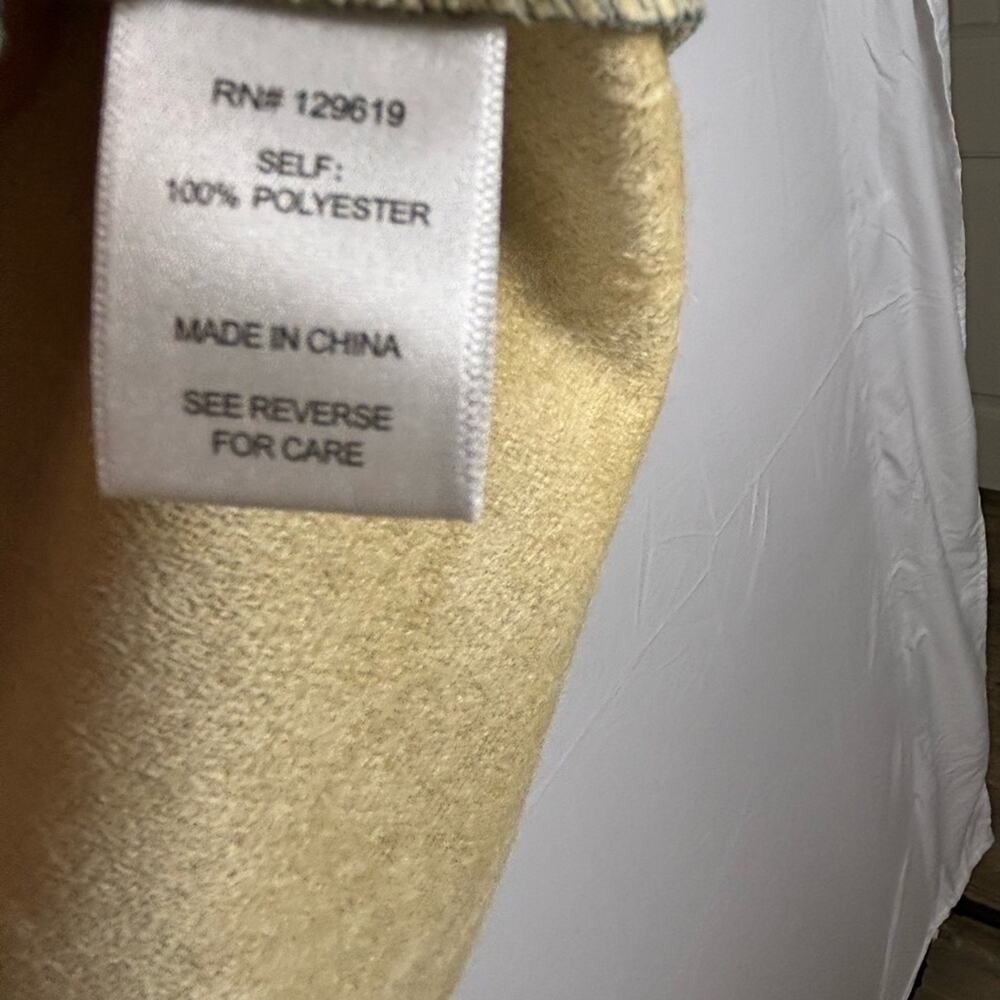 Allie Rose Shacket Jacket Vegan Leather Sage Green Large NWT - Picture 6 of 11
